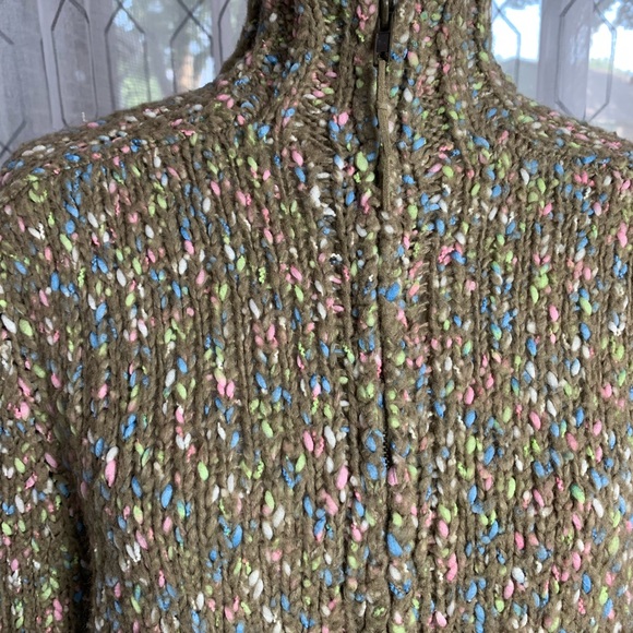 J.H. Collectibles Chunky Knit Full Zip Sweater L - Picture 2 of 6